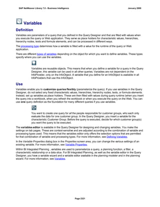 SAP BI 7.0 Info Providers