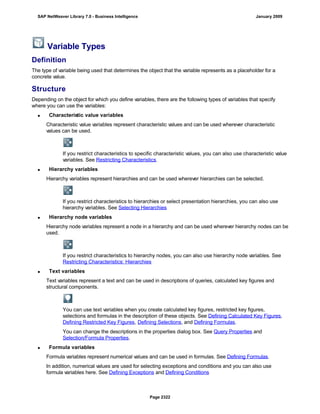 SAP BI 7.0 Info Providers