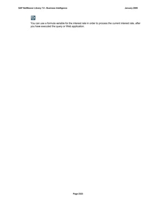 SAP BI 7.0 Info Providers