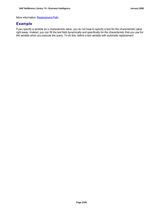 SAP BI 7.0 Info Providers