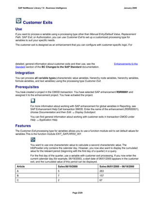SAP BI 7.0 Info Providers