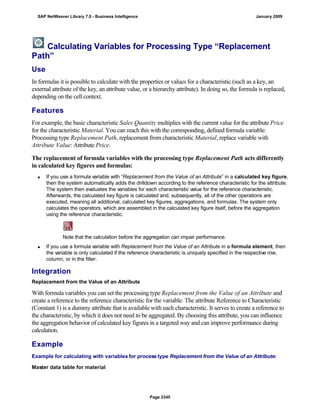 SAP BI 7.0 Info Providers