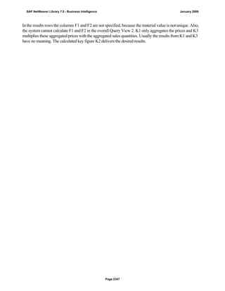 SAP BI 7.0 Info Providers