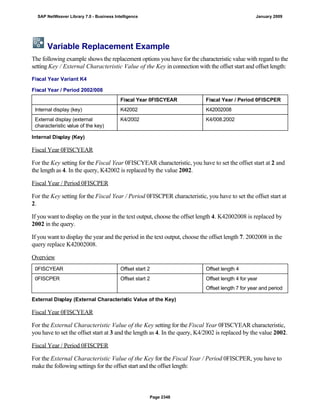 SAP BI 7.0 Info Providers