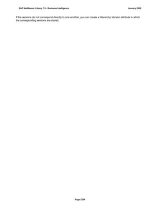 SAP BI 7.0 Info Providers