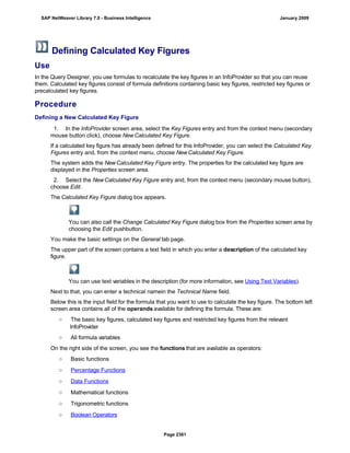 SAP BI 7.0 Info Providers