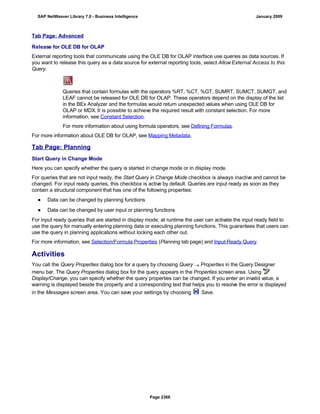SAP BI 7.0 Info Providers