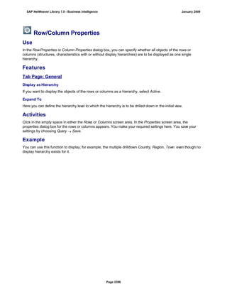 SAP BI 7.0 Info Providers