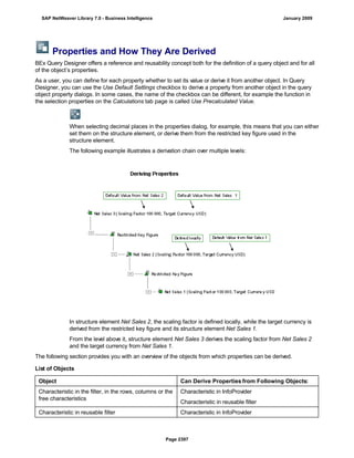 SAP BI 7.0 Info Providers