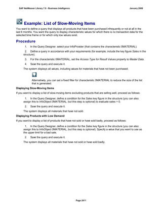 SAP BI 7.0 Info Providers