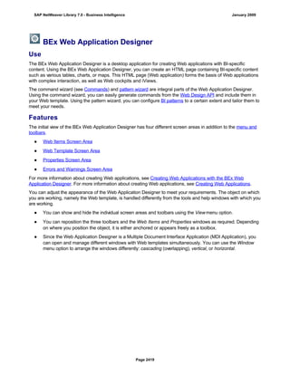 SAP BI 7.0 Info Providers