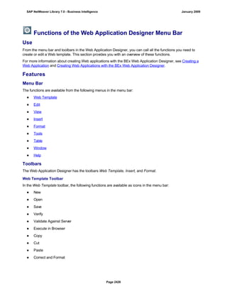 SAP BI 7.0 Info Providers