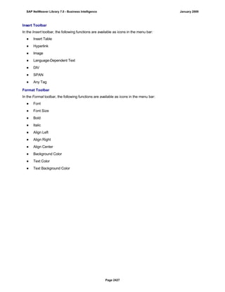 SAP BI 7.0 Info Providers