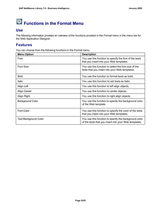 SAP BI 7.0 Info Providers