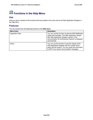 SAP BI 7.0 Info Providers