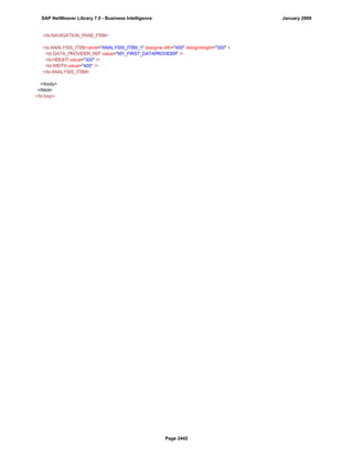 SAP BI 7.0 Info Providers