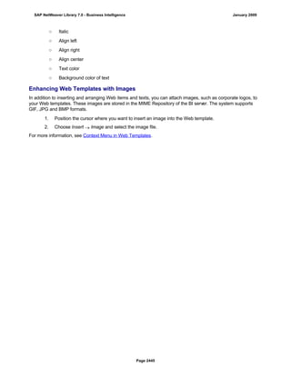 SAP BI 7.0 Info Providers