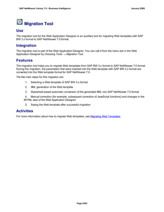 SAP BI 7.0 Info Providers
