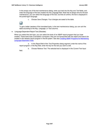 SAP BI 7.0 Info Providers