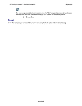 SAP BI 7.0 Info Providers