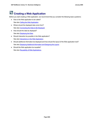 SAP BI 7.0 Info Providers