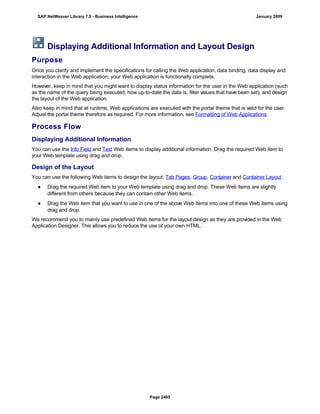 SAP BI 7.0 Info Providers