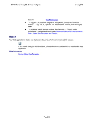 SAP BI 7.0 Info Providers