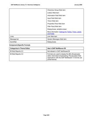 SAP BI 7.0 Info Providers