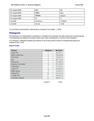 SAP BI 7.0 Info Providers