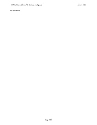 SAP BI 7.0 Info Providers