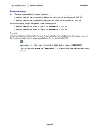 SAP BI 7.0 Info Providers