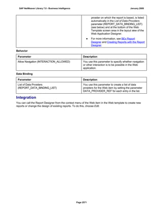 SAP BI 7.0 Info Providers