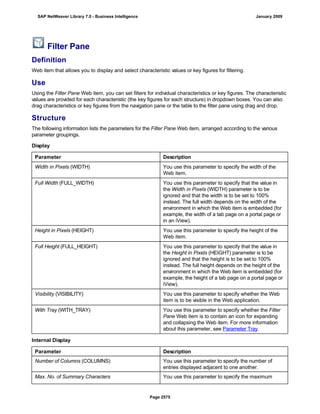 SAP BI 7.0 Info Providers