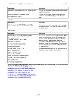 SAP BI 7.0 Info Providers
