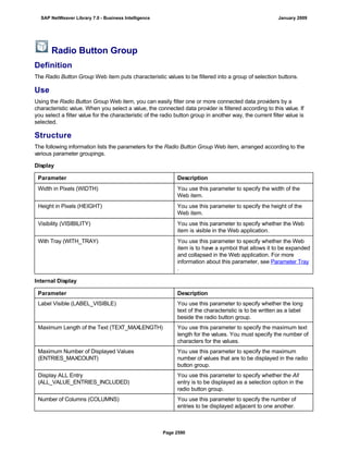 SAP BI 7.0 Info Providers