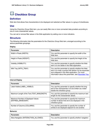 SAP BI 7.0 Info Providers