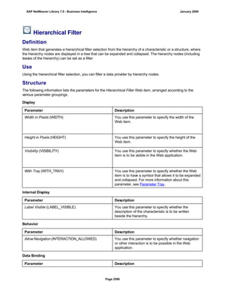 SAP BI 7.0 Info Providers