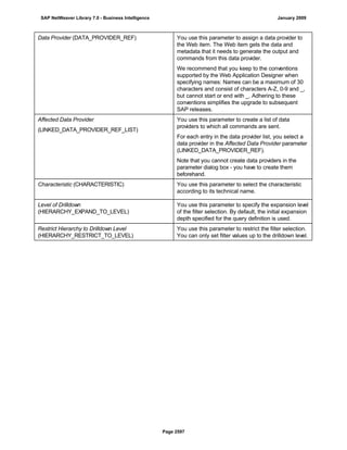 SAP BI 7.0 Info Providers