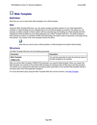 SAP BI 7.0 Info Providers