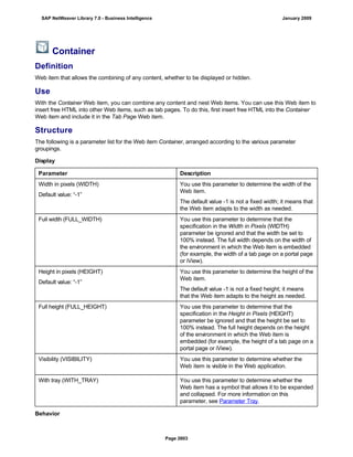 SAP BI 7.0 Info Providers