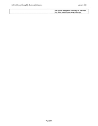 SAP BI 7.0 Info Providers