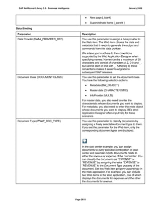 SAP BI 7.0 Info Providers