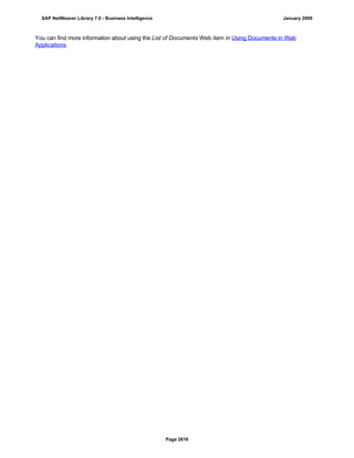 SAP BI 7.0 Info Providers