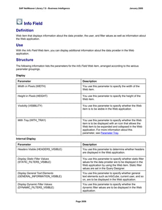 SAP BI 7.0 Info Providers