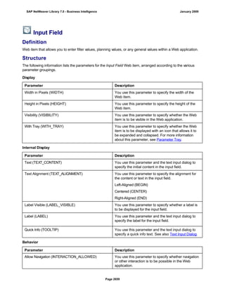 SAP BI 7.0 Info Providers