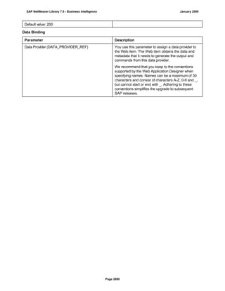 SAP BI 7.0 Info Providers