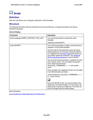 SAP BI 7.0 Info Providers