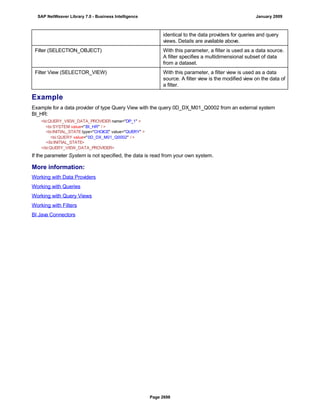 SAP BI 7.0 Info Providers