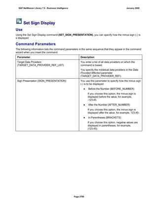 SAP BI 7.0 Info Providers