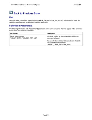 SAP BI 7.0 Info Providers